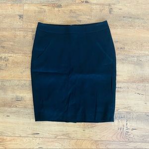Bebe black pencil skirt with lining